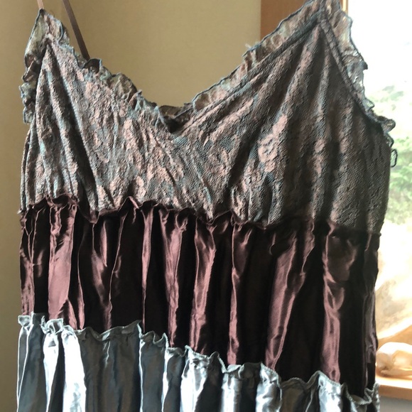 Guess satin boho dress L - Picture 4 of 11
